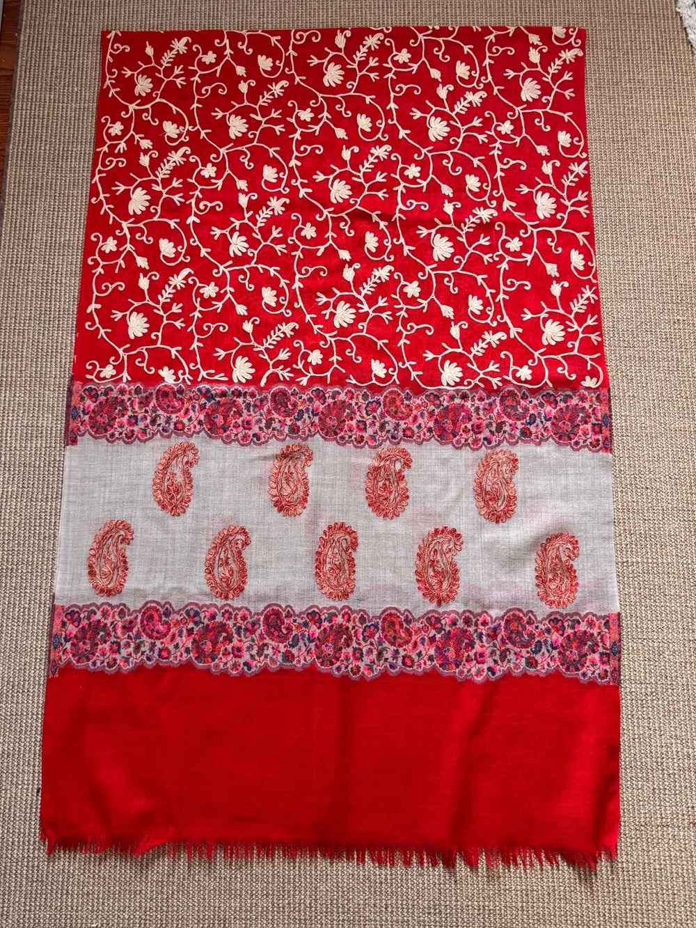 Ahujasons scarf, new 27x94